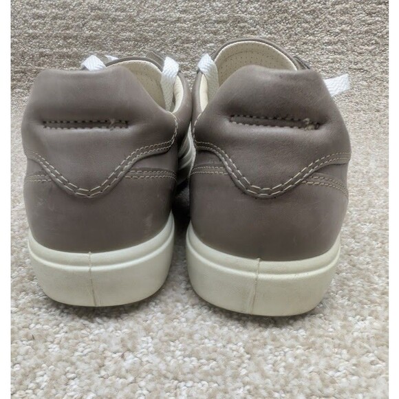 Ecco Casual Sneakers Womens Size 10.5 Mocha Casual Low Top Shoes Lace Up - Picture 10 of 15